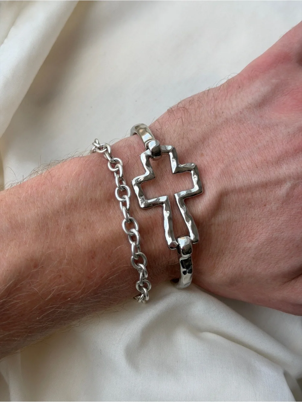 N/A polished silver